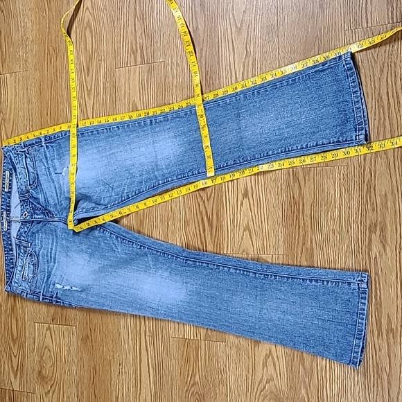 Guess Denim - GUESS 1998 WOMEN'S 30x32 STARLET STRAIGHT FADED DISTRESSED GIRLS VINTAGE JEANS